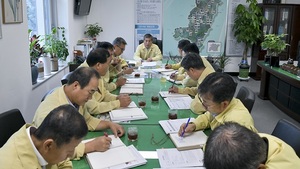 [NSP PHOTO]장수군, 태풍 링링 대비 긴급점검회의 개최