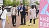 [NSP PHOTO]충남대, 재학생 등굣길 환영 이벤트 진행