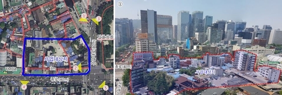 NSP통신-공평구역 제15·16지구 재개발 대상지 현황 및 전경 (서울시)