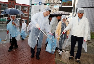 [NSP PHOTO]서산시, 시내 전역 환경 정화활동 실시