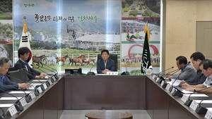 [NSP PHOTO]태풍 링링 북상…장수군, 한우랑사과랑 축제 취소