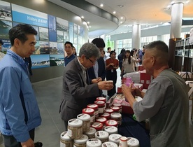 [NSP PHOTO]한수원, 경북 사회적경제기업 한가위 특판전 개최