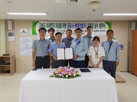 [NSP PHOTO]군포시-현대건설, 미세먼지 저감 자율 살수 MOU