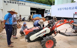 [NSP PHOTO]태안군, 찾아가는 농업기계 순회수리교육 실시