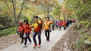 [NSP PHOTO]장수군, 장수 방화동, 전북 1000리길 걷기대회 참여자 모집