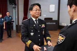 [NSP PHOTO]성남수정경찰서, 경찰관 순경시보 2차임용 축하행사 가져