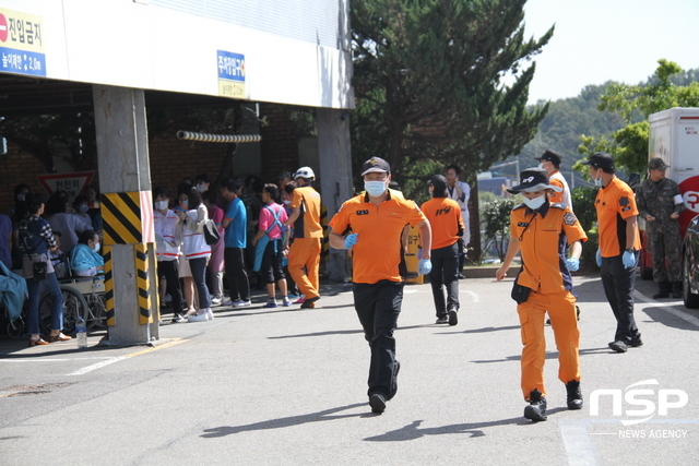 NSP통신-24일 오전 9시쯤 김포시 풍무동에 위치한 김포요양병원에서 원인을 알 수 없는 화재가 발생했다. (김종식 기자)