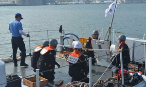 [NSP PHOTO]여수해경, 구조·안보 대응태세 확보 해상종합훈련 실시