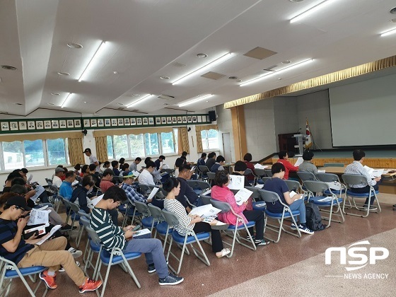 [NSP PHOTO]진안군, 홍삼축제 부스 운영자 서비스 교육