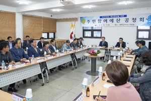 [NSP PHOTO]울릉군, 2020년도 주민참여예산 공청회 개최