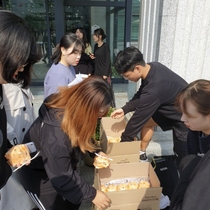 [NSP PHOTO]대구과학대 총학생회, 중간고사 간식제공 이벤트 실시