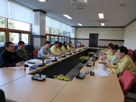 [NSP PHOTO]장수군, 재난대응 안전한국훈련 점검회의 개최