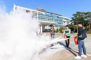 [NSP PHOTO]오산시-오산소방서, 합동 소방훈련 실시