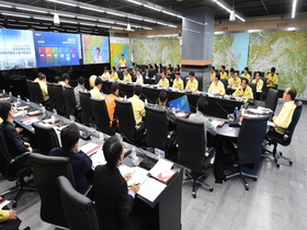 [NSP PHOTO]경북도,  2019년 재난대응 안전한국훈련 토론훈련 실시