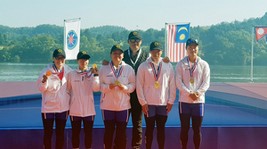 [NSP PHOTO]넷마블문화재단, 2019 아시아조정선수권대회 금메달 획득
