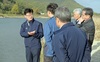 [NSP PHOTO]김정섭 공주시장, 금강 현장방문