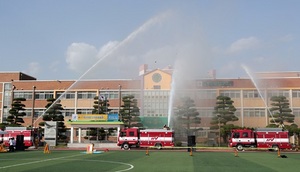 [NSP PHOTO]장흥군, 2019 재난대응 안전한국훈련 실제훈련 실시