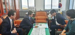 [NSP PHOTO]박성일 완주군수, 국가예산 확보 총력전