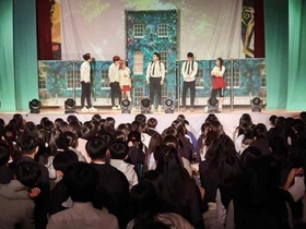 [NSP PHOTO]포항시, 학교폭력 근절 뮤지컬 No punch 공연 개최