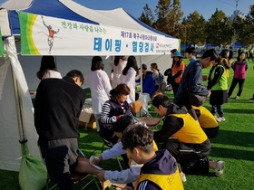 [NSP PHOTO]대구보건대, 마라톤대회서 3년간 전공연계 봉사 활동 펼쳐