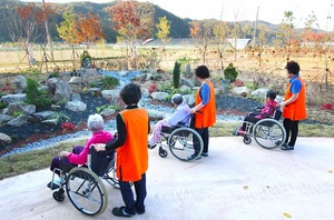 [NSP PHOTO]청양군, 군립 노인요양원 나눔 숲 조성