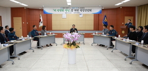 [NSP PHOTO]김남현 전남경찰청장, 여수서 치안현장 간담회 개최