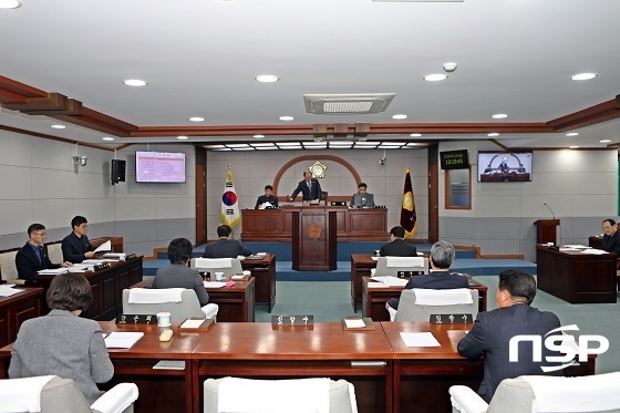 NSP통신-진안군의회 본회의장