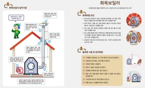 [NSP PHOTO]안성소방서, 화목보일러 화재 주의당부