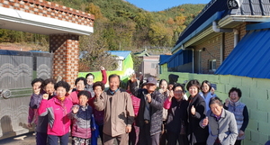 [NSP PHOTO]순천시, 치매안심마을에 치매 인식 개선 벽화 조성