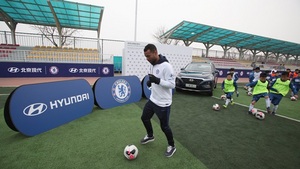 [NSP PHOTO]현대차, 중국서 첼시 FC 유소년 축구 캠프 개최