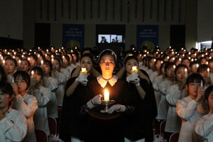 [NSP PHOTO]대구과학대 간호학과, 제58회 나이팅게일 선서식 가져