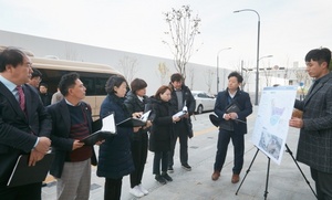 [NSP PHOTO]용인시의회 자치행정위, 행정사무감사 현지 확인