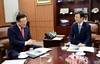 [NSP PHOTO]김석환 홍성군수, 해양수산부 방문