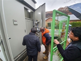 [NSP PHOTO]의왕도시공사, 화재 대비 바라산자연휴양림 시설 점검