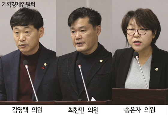 NSP통신-기획경제위원회 의원들 모습. (수원시의회)