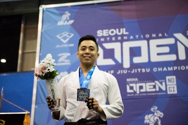 [NSP PHOTO]그레이시바하 아이기스 이상곤 관장, IBJJF서울 국제오픈대회서 준우승