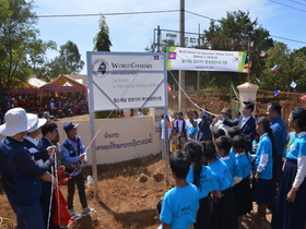 [NSP PHOTO]청송군, NGO 월드채널과 캄보디아 농업연수원 개원