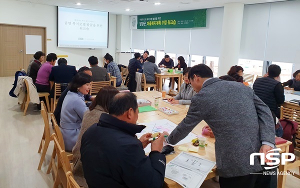 NSP통신-담양군이 최근 가진 마을복지계획 수립 워크숍. (담양군)