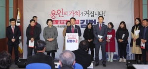 [NSP PHOTO]김범수 한국당 용인정 후보, 총선 출마선언
