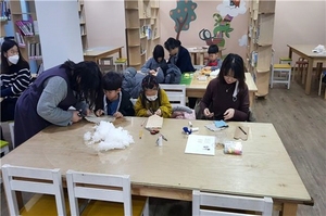 [NSP PHOTO]의성조문국박물관,  겨울방학 엄마와 함께하는 만들기 교실 운영