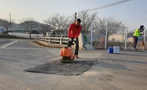 [NSP PHOTO]홍성군, 주요도로 일제 점검·정비 실시