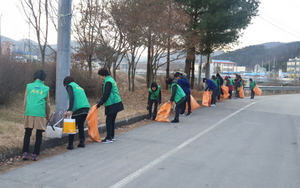 [NSP PHOTO]군위군 소보면새마을협의회, 자연정화활동 실시