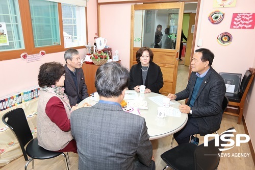 [NSP PHOTO]진안군, 설 맞이 위문 실시