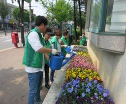 [NSP PHOTO]광명시, 시민 참여 꽃 심기 운동 추진