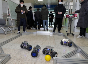 [NSP PHOTO]영남대, 로봇축구대회 제3회 YU RoboCup 개최