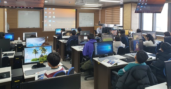 NSP통신-▲청양군이 군내 초등학생들을 대상으로 코딩교육을 실시한다. (청양군)