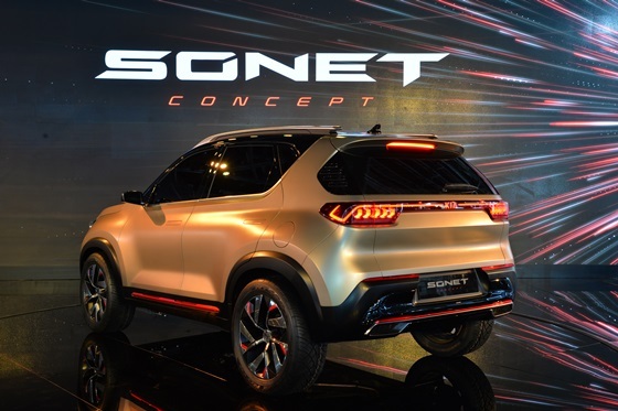 NSP통신-5일 인도 델리모터쇼에서 최초 공개된 기아차 쏘넷(SONET) 콘셉트 (기아차)