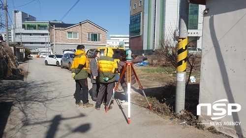 [NSP PHOTO]부안군, 서외·봉덕지구 임시경계점 3~28일 설치