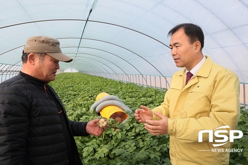 [NSP PHOTO]한근호 부안군 부군수, 특작·가축방역 현장행정