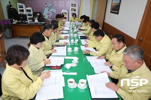 [NSP PHOTO]진안군, 신종 코로나 예방 행정력 집중